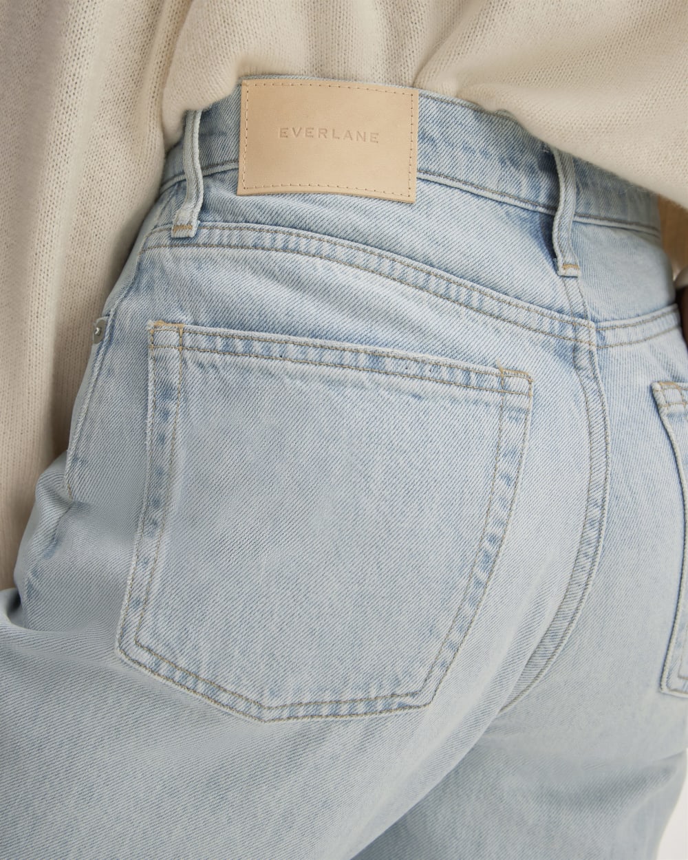 The '90s Cheeky® Mended Jean | Patched Indigo | 28.5 Inseam - Image 4