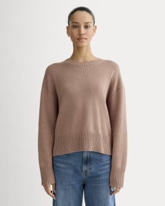 The Boxy Sweater in Everyday Cotton | Rose Dusk