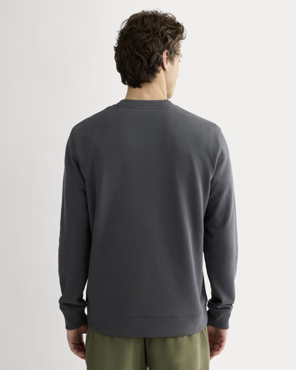 The Everlane x Parks Project French Terry Crew | Forged Iron / Natural - Image 9