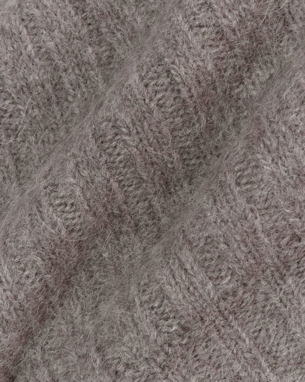 The Alpaca Beanie | Taupe Melange - Image 3
