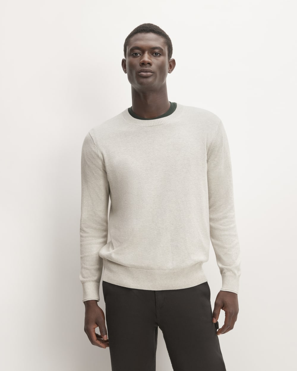 The No-Sweat Sweater | Uniform | Chalk
