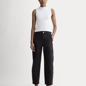 The Utility Barrel Pant | Black | Tall