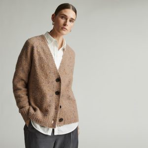 The Confetti Cardigan | Taupe Multi