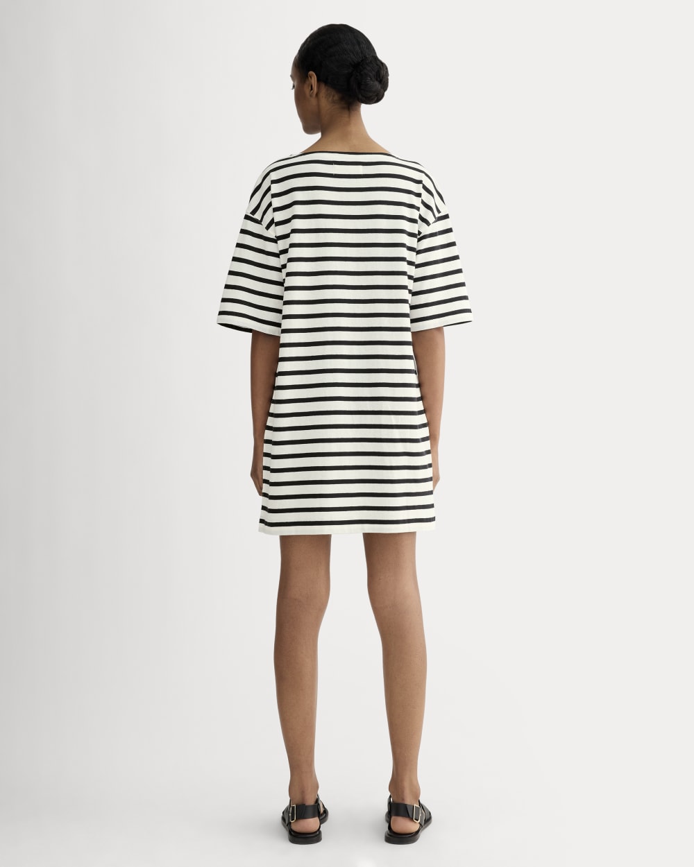 The Mariner Dress | Bone / Black - Image 3