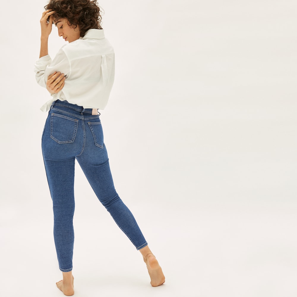 The Way-High® Clean Front Skinny Jean | Vintage Blue | 26.5 Inseam - Image 3
