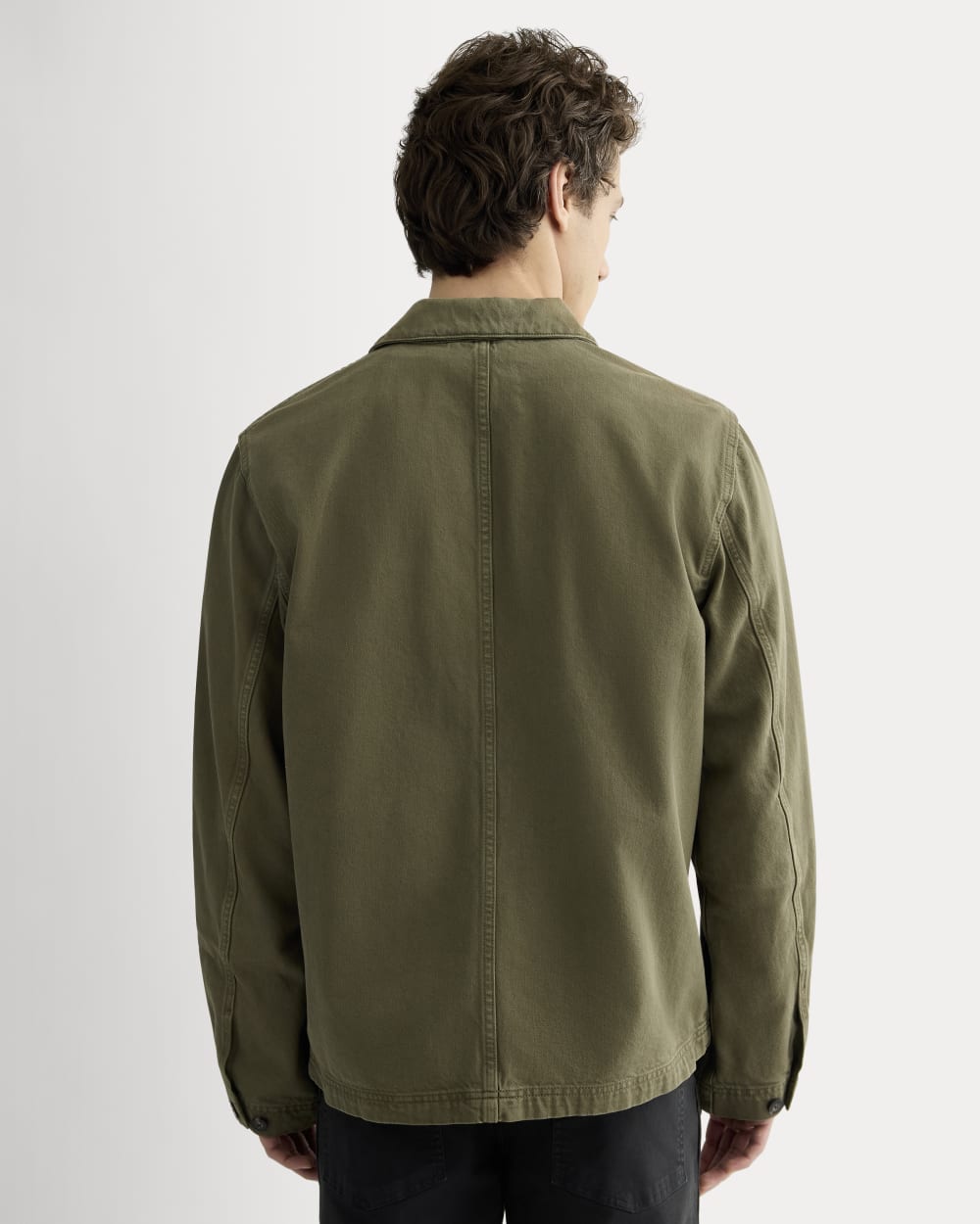 The Denim Utility Jacket | Garment-Dyed Kalamata - Image 5
