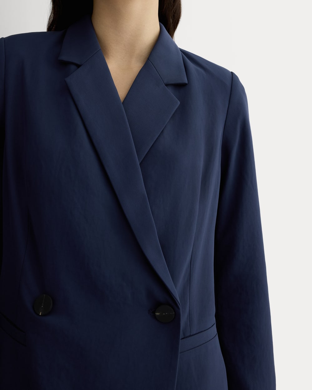 The Drapey Blazer | Navy - Image 4