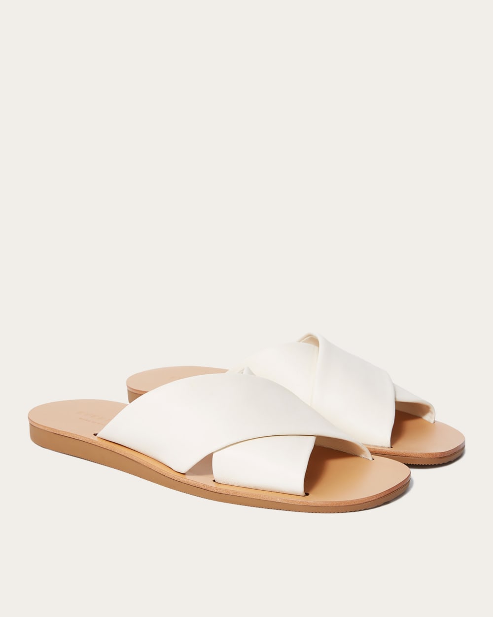 The Day Crossover Sandal | Cream - Image 2
