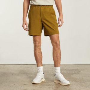 The Pull-On Performance Chino Short | Olive