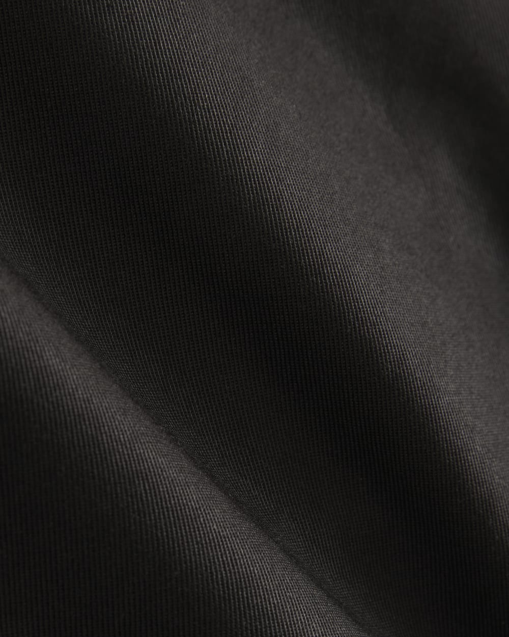 Wide-Leg Cargo Trouser in Buttersmooth | Black - Image 6