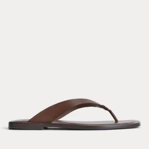 The Leather Flip Flop | Rum