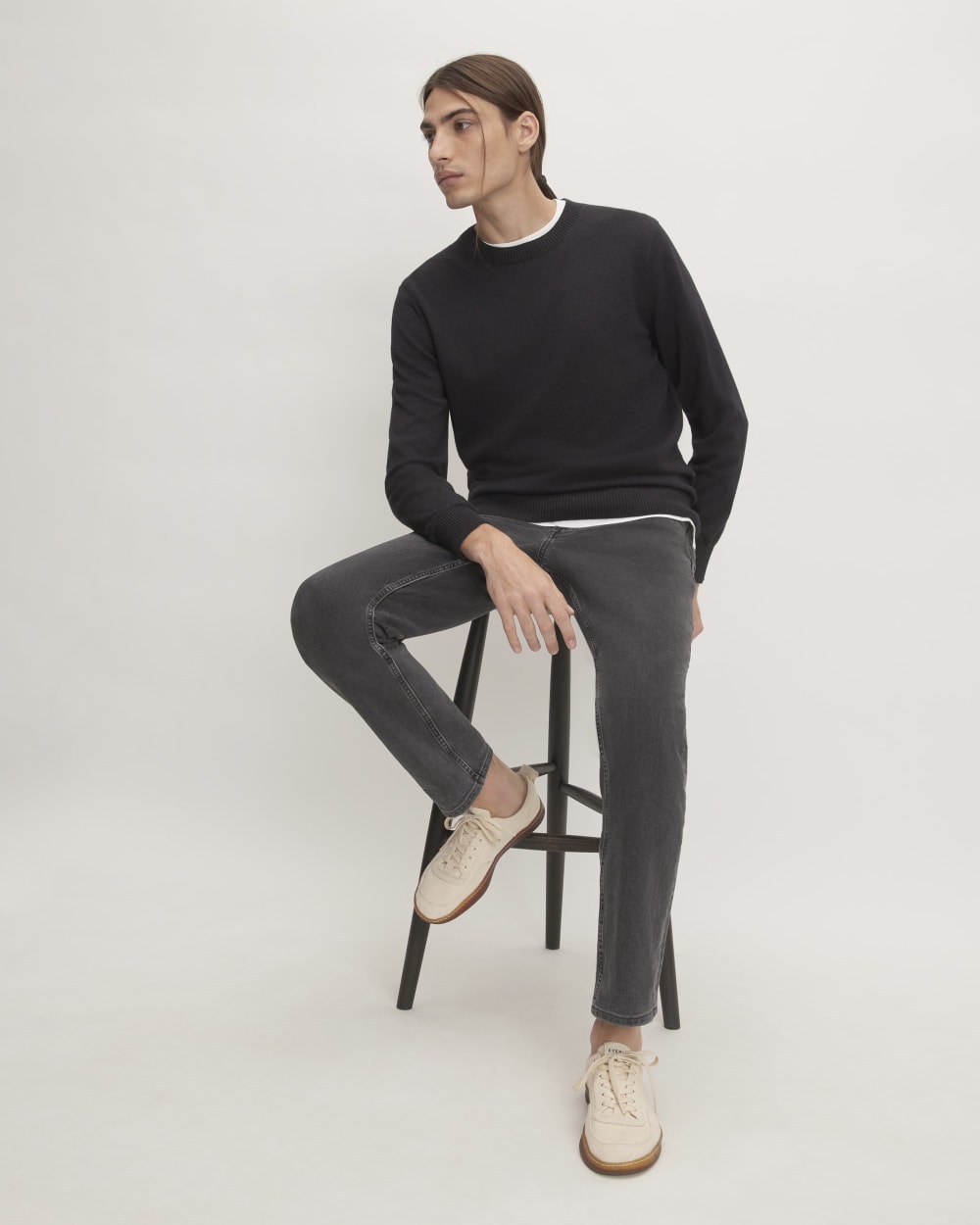 The No-Sweat Sweater | Uniform | New Black - Image 6