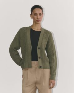 The Boxy Cardigan in Everyday Cotton | Kalamata