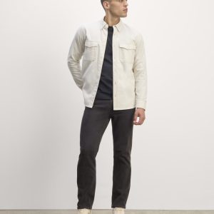 The Organic Cotton Straight-Leg Jean | Washed Black