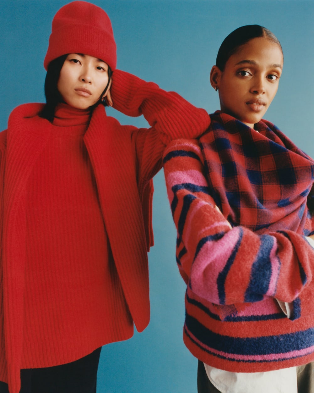 The SuperFuzz Alpaca Crew | Fuchsia Pink / Ocean Cavern / Classic Red - Image 7