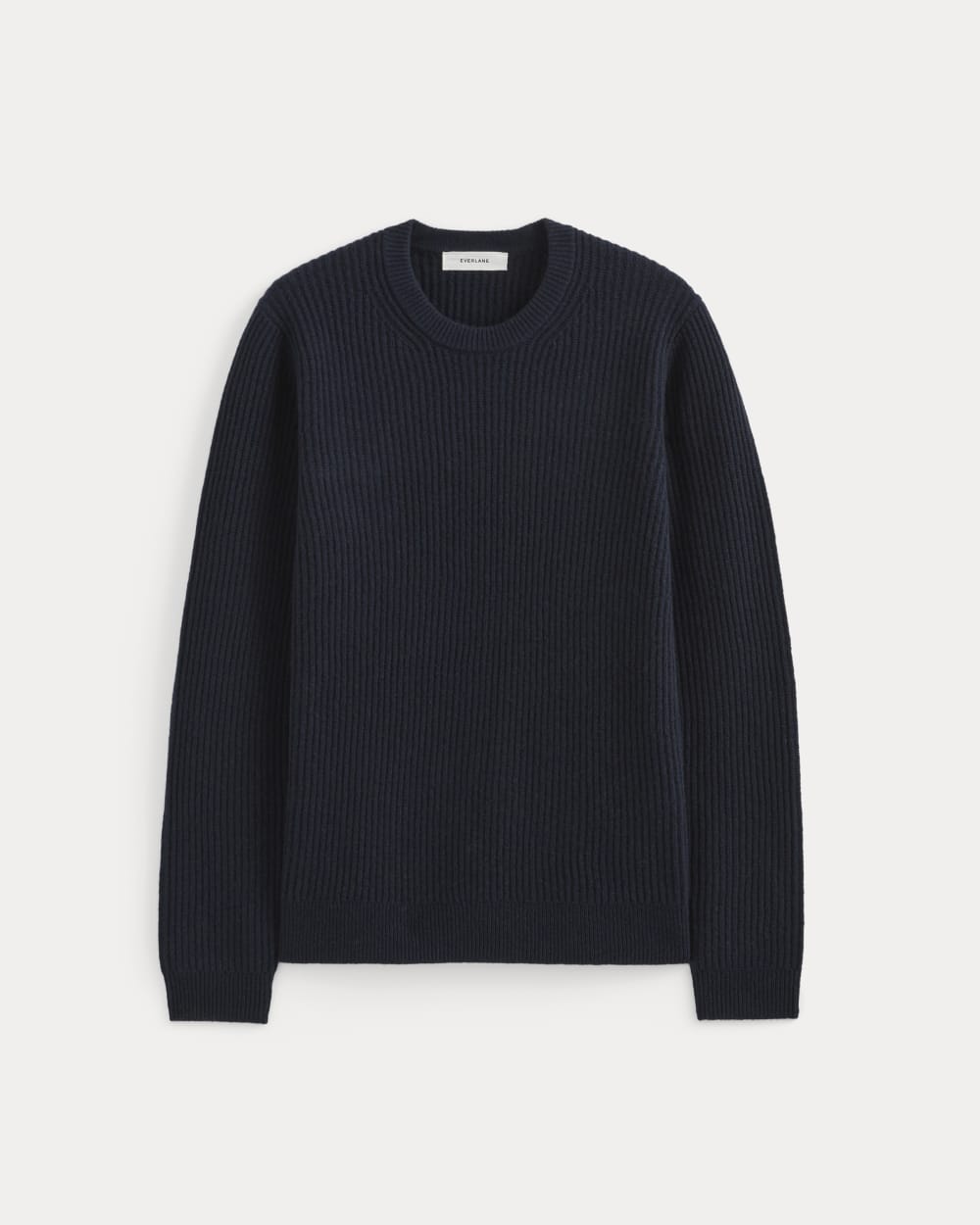 The Fisherman Crew in Wool Cashmere | Navy - Image 2