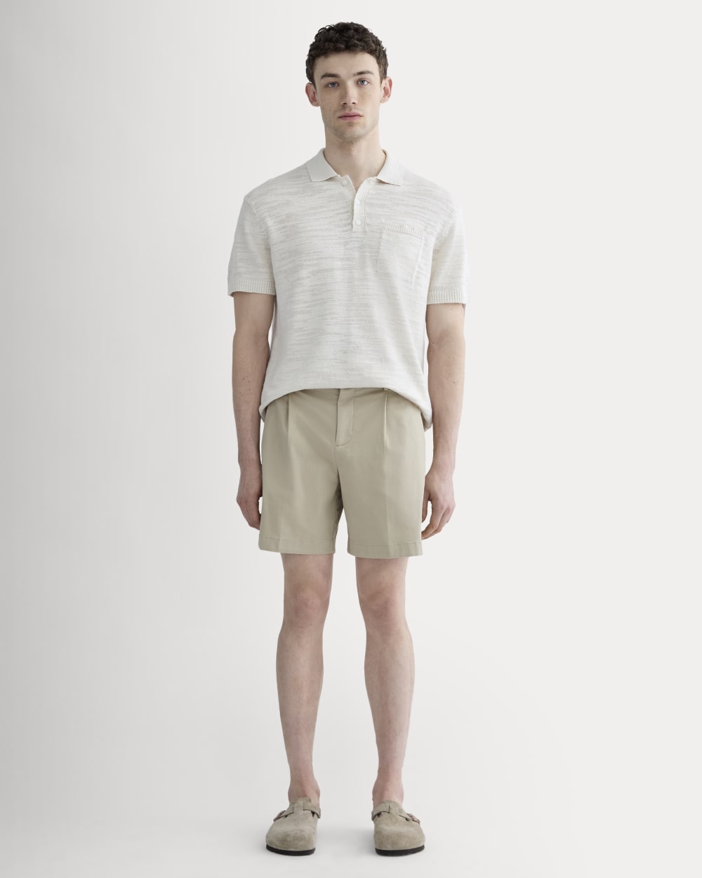 The Transit Chino Short | Trench Coat Khaki - Image 3