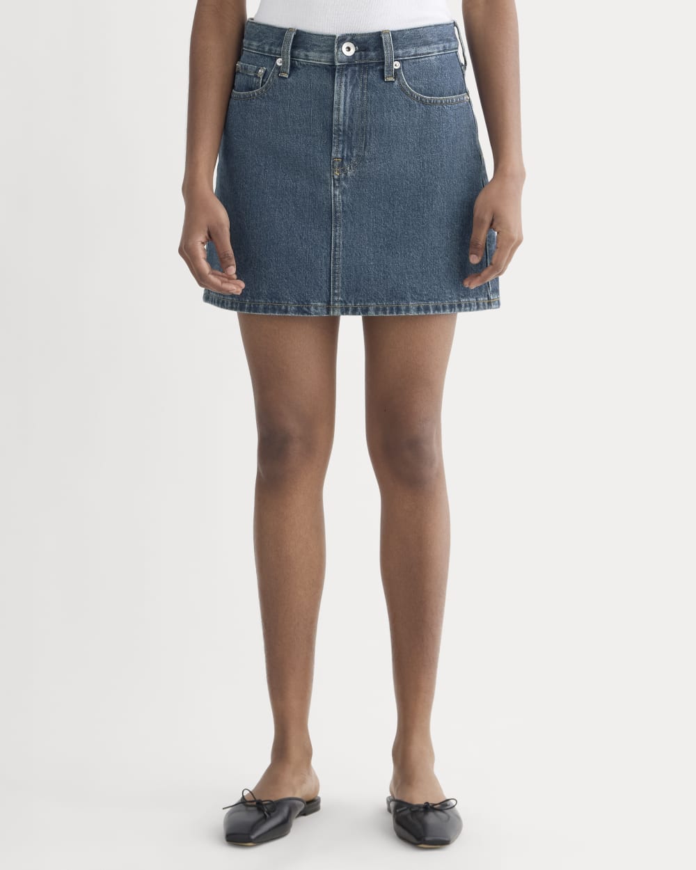 The Denim Mini Skirt | Deep Atlantic - Image 3
