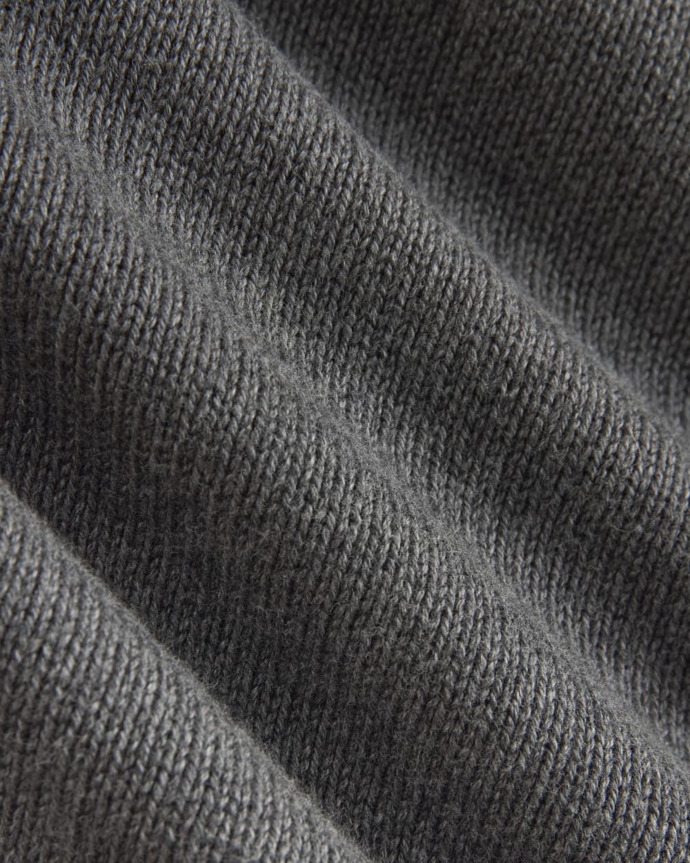 The Boxy Sweater in Everyday Cotton | Heathered Charcoal - Image 6