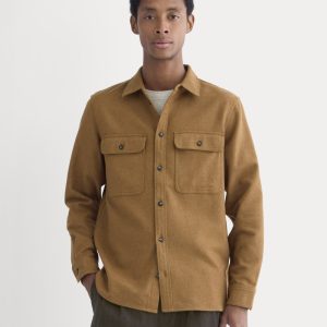 The Heavyweight Overshirt | Uniform | Heathered Toffee