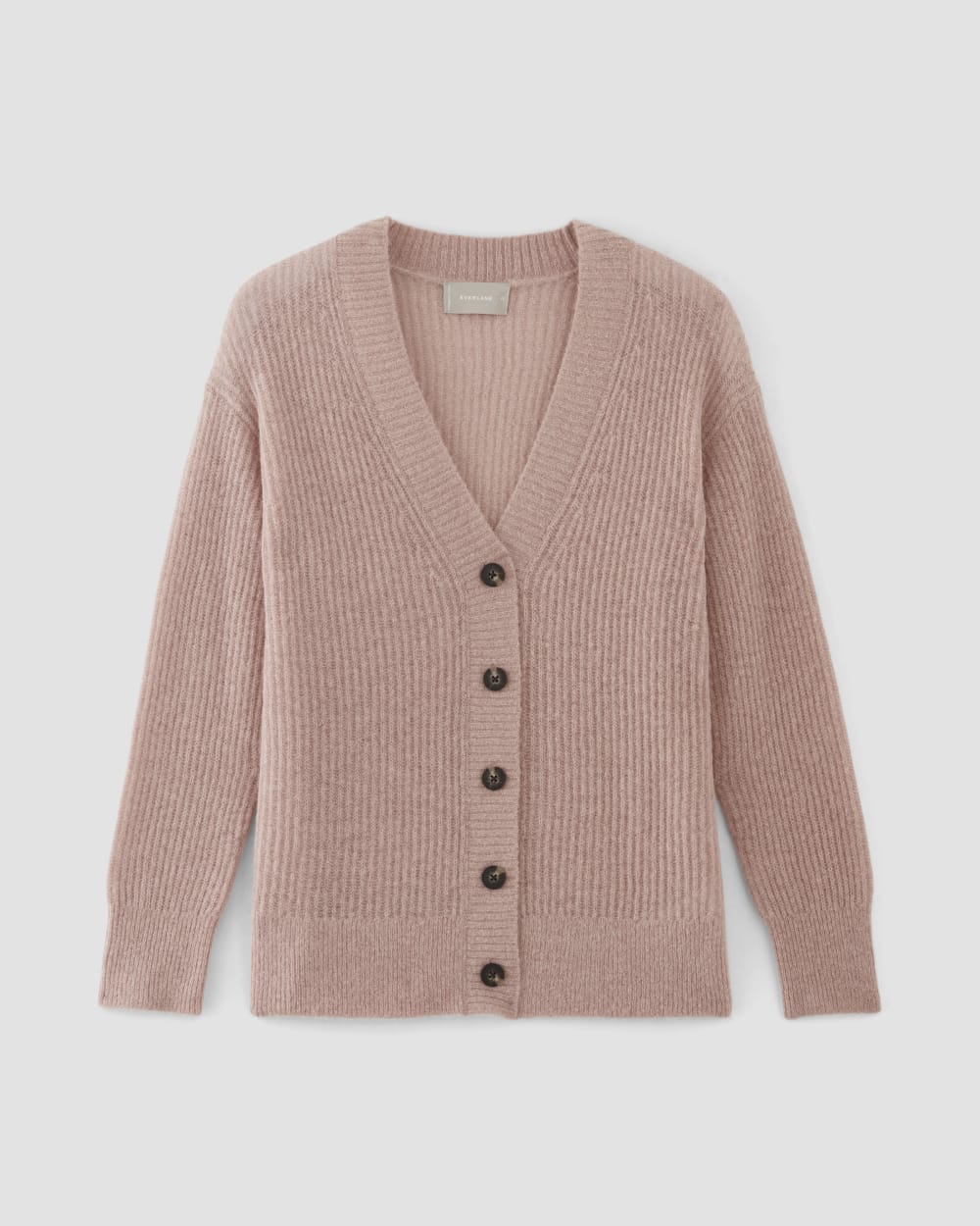 The Alpaca Oversized Cardigan | Cafe Creme - Image 2