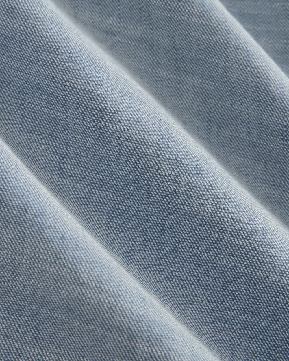 The Wide-Leg Pant in Stretch Linen | Chambray - Image 6