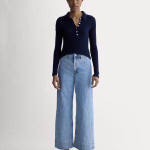 The Mariner Cropped Jean | Shallow Beach