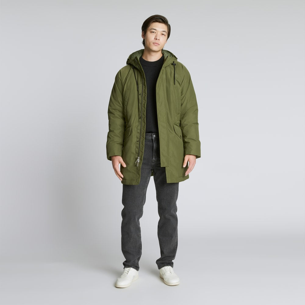 The ReNew Long Parka | Moss - Image 11