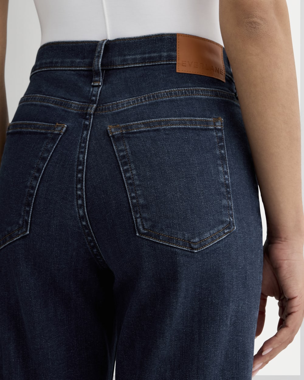 The High-Key Stovepipe Jean | Dark Indigo - Image 4