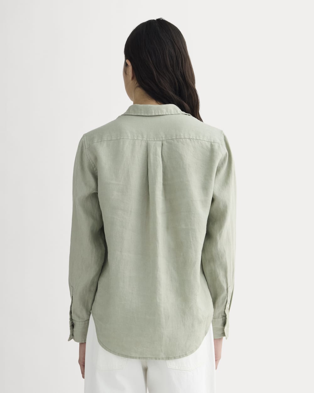 The Must-Have Shirt in Linen | Seagrass - Image 4
