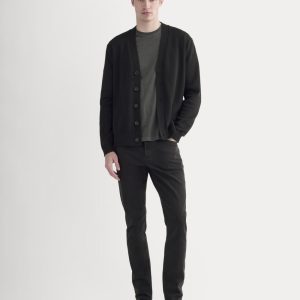 The Stretch Twill 5-Pocket Pant | Black