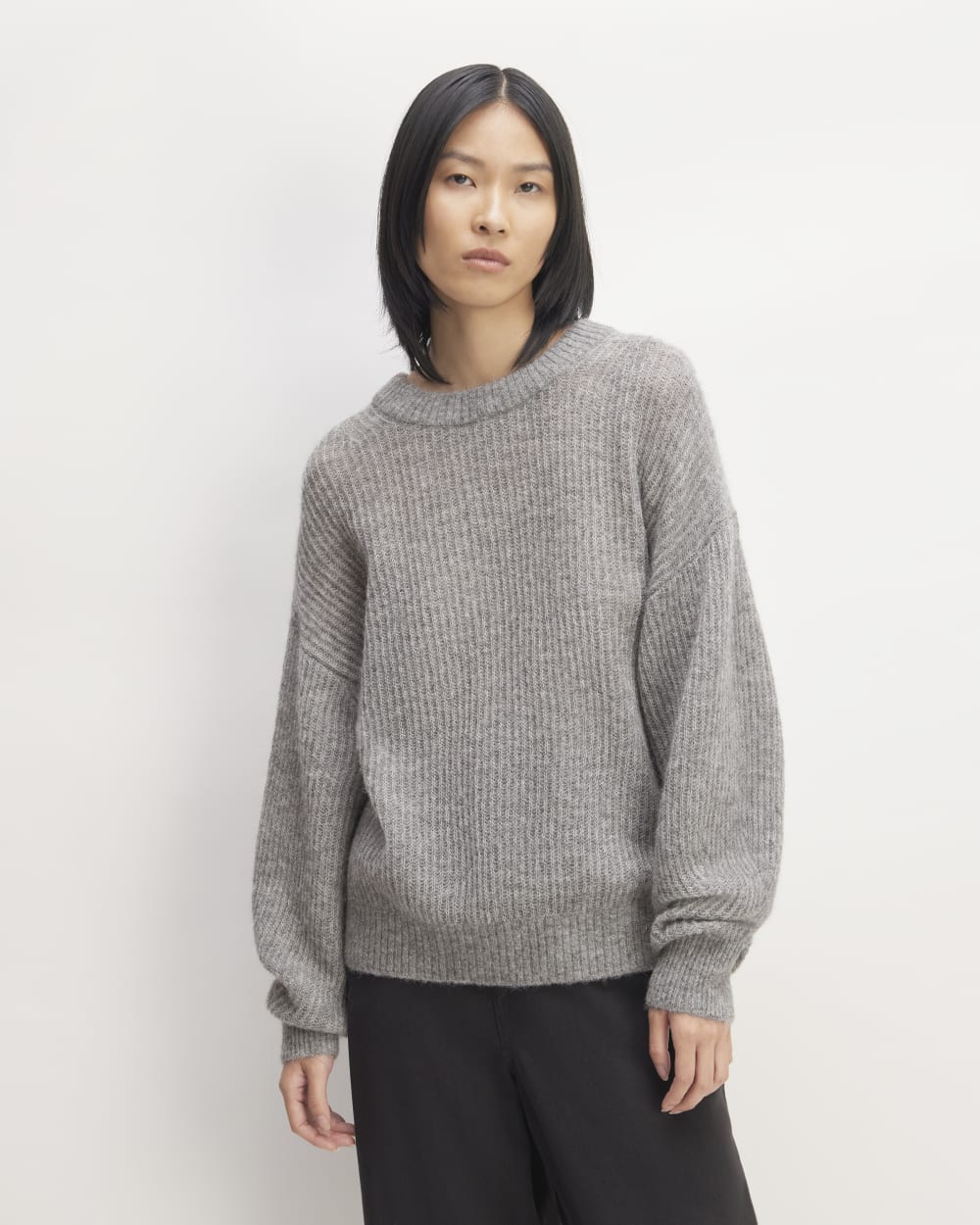 The Cocoon Crew in Alpaca | Heathered Stone