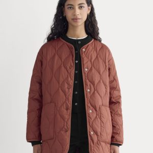 The Quilted Liner | Merlot