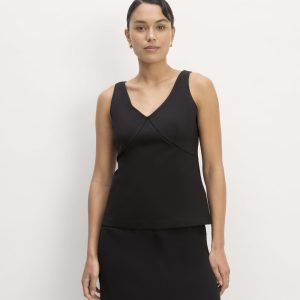 The Dream V-Neck Top | Black