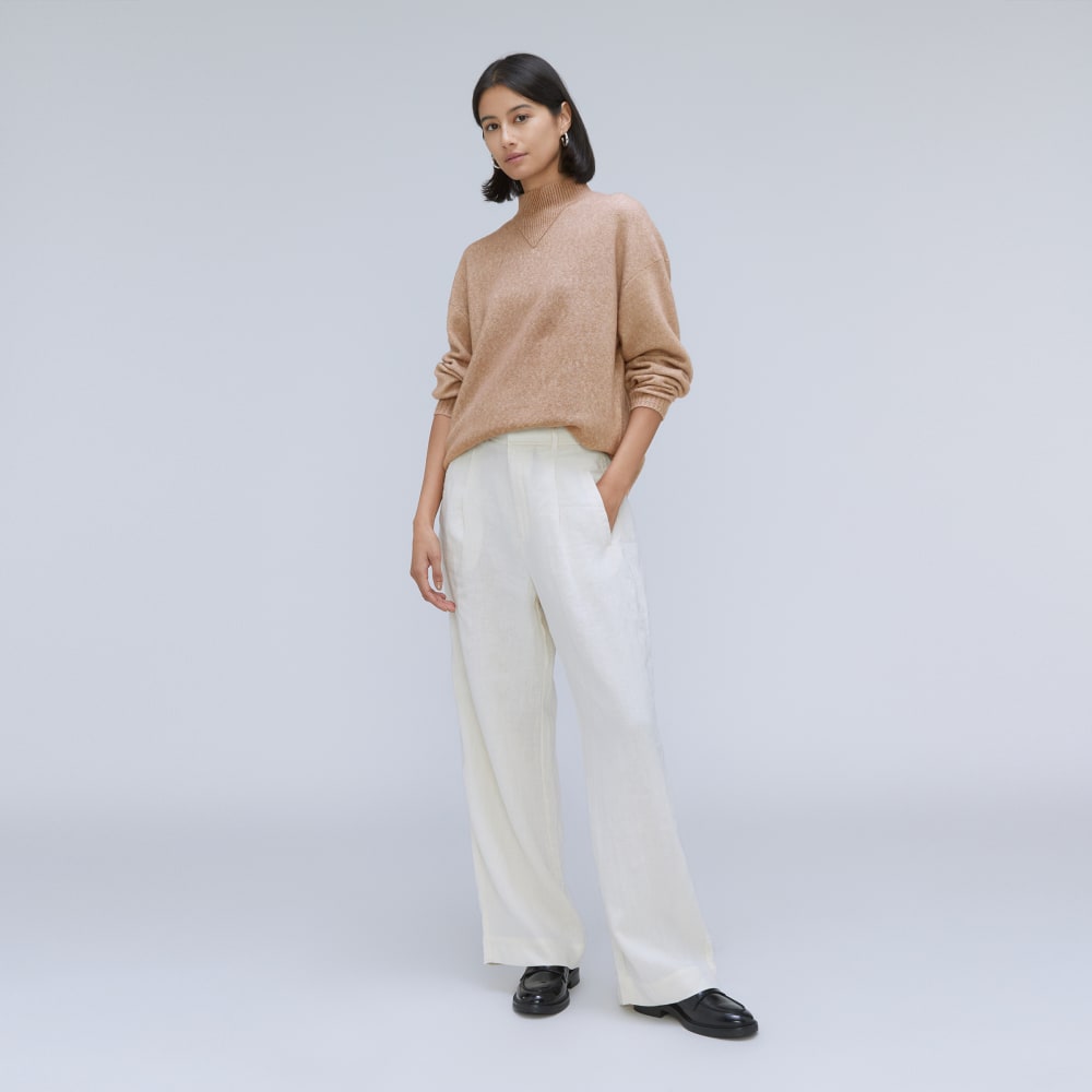 The Cozy-Stretch Pullover | Taupe Grey - Image 6