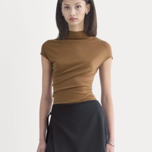 Twist Top in Butterluxe | Toffee