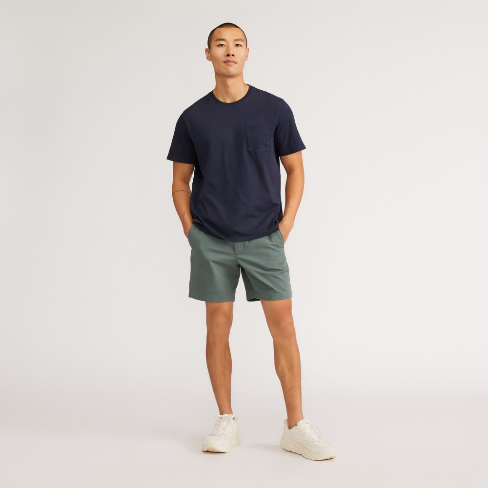 The Pull-On Performance Chino Short | Green Balsam - Image 6