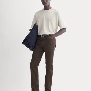 The Organic Cotton Straight-Leg Jean | Coffee Bean