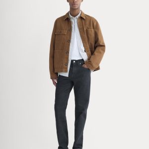 Straight-Leg Stretch Jean | Dark Indigo Rinse