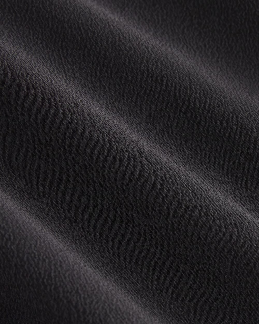 The Boxy Shirt in Washable Silk | Black - Image 6