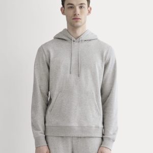 The Off-Duty Terry Hoodie | Heathered Grey