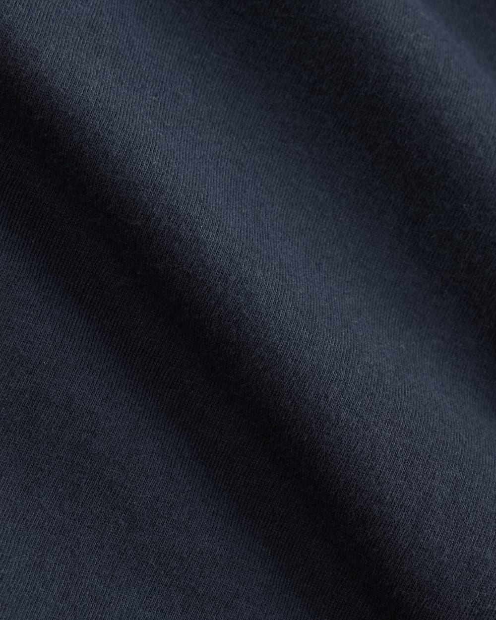 The Box-Cut Tee in Essential Cotton | Navy | No Pocket - Image 5