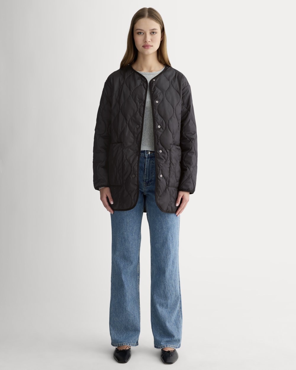 The Quilted Liner | Black - Image 3