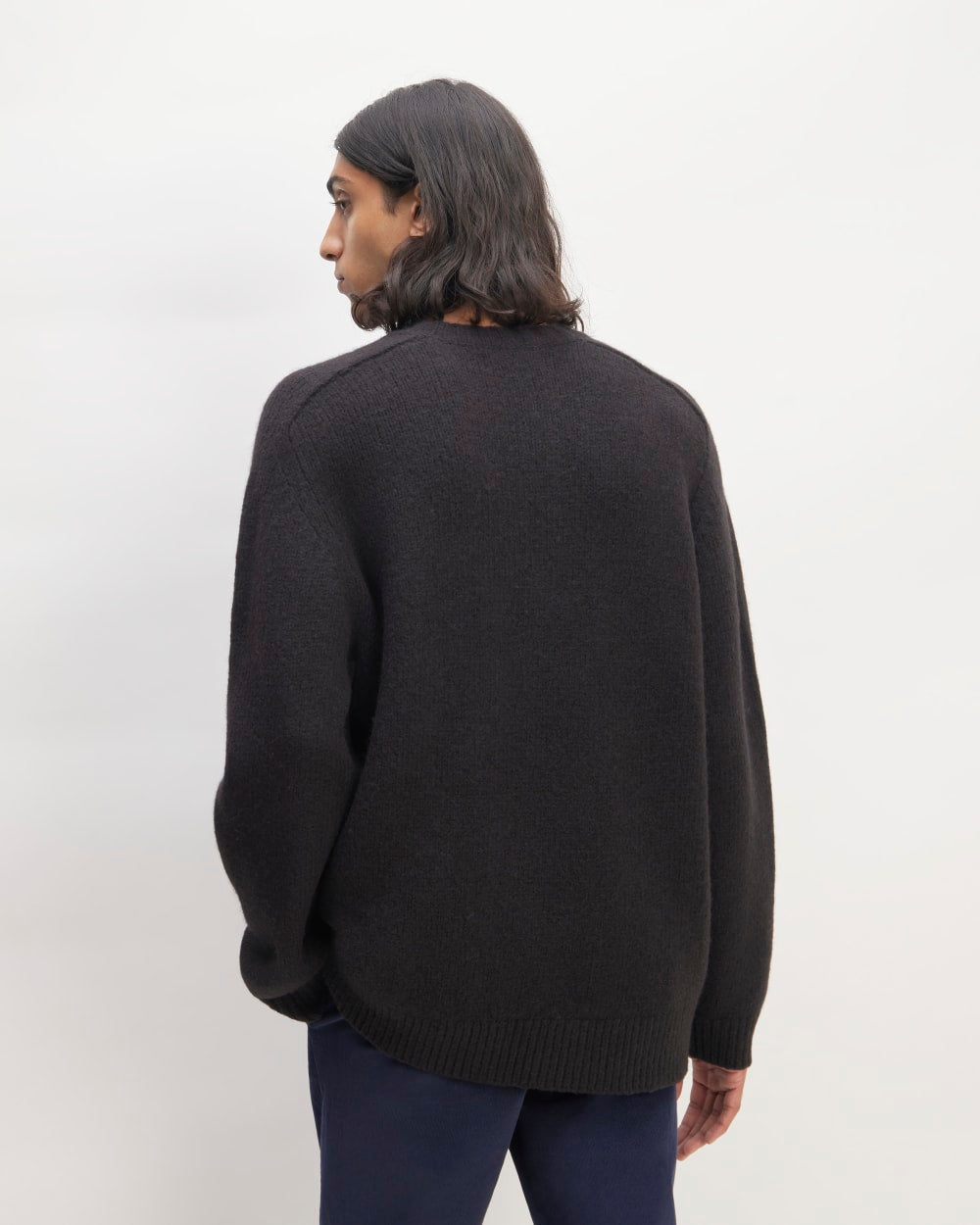 The Cloud Crewneck Sweater | Black - Image 6