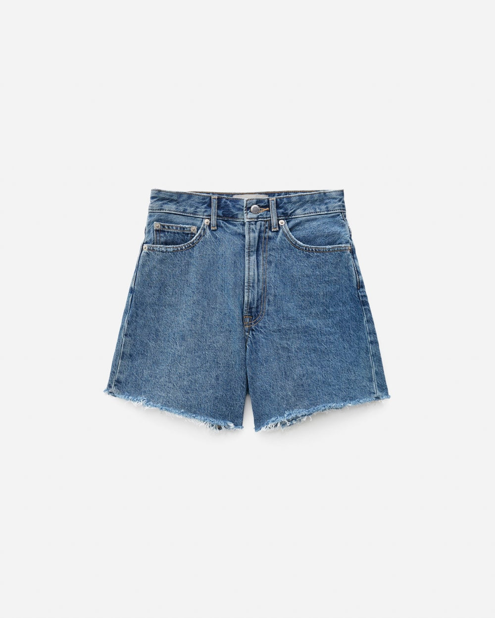 The A-Line Denim Short | Medium Indigo - Image 4