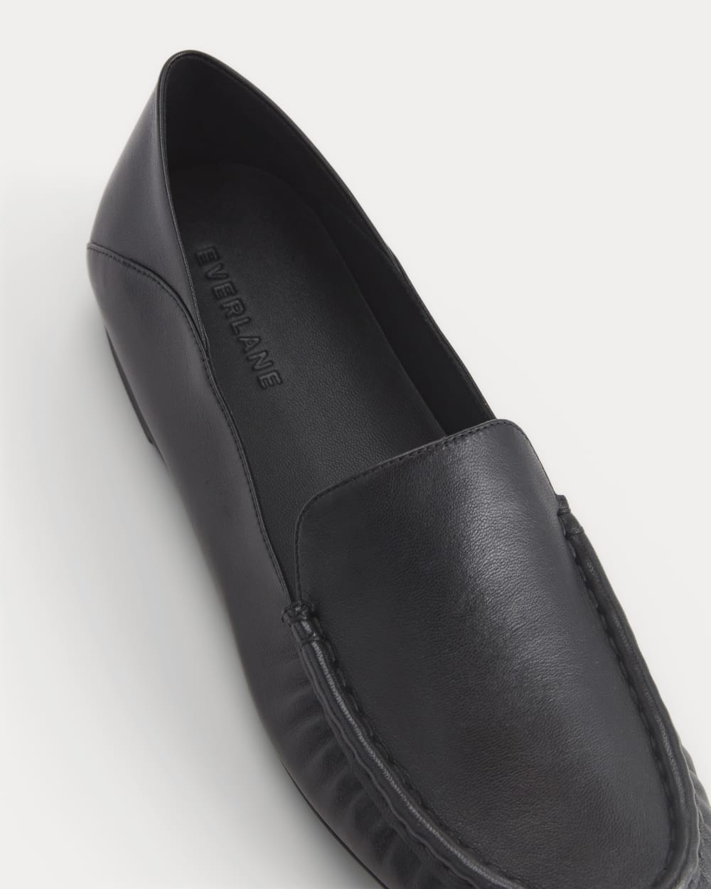 Leather Day Driver Loafer | Black - Image 7